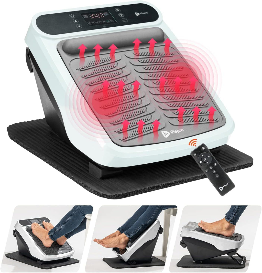 LifePro Soothing Foot Massager - Vibrating Heat Massage for Legs and Feet